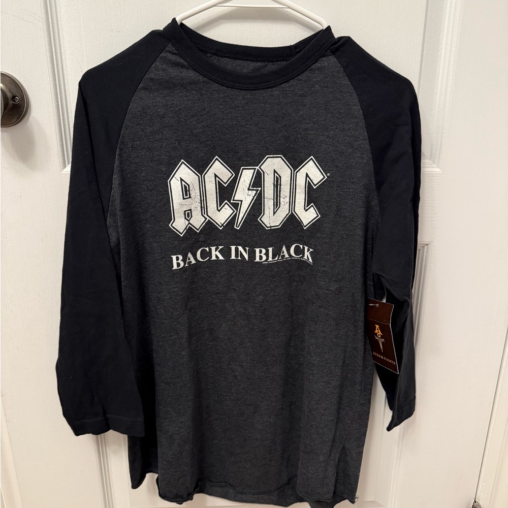 AC/DC Back in Black Raglan T-Shirt